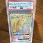 Pokémon Dragonite GX Full Art Holo SM Black Star Promo #SM156 PSA 9 2018