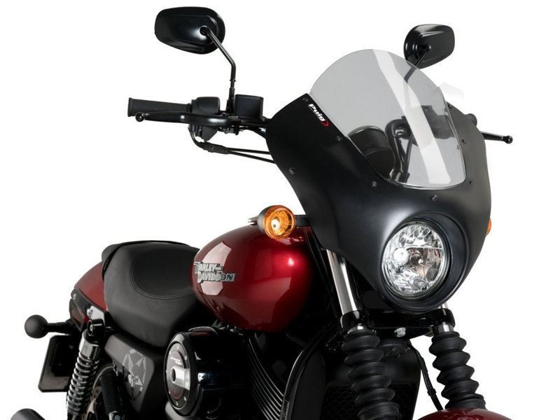 Puig Light Smoke Dark Night Screen Harley Davidson Street 750 XG750 2015-2021