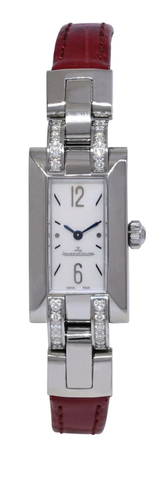 Reloj de cuarzo Jaeger LeCoultre Ideal acero mop diamante damas Q4608421 460.8.08 Foto 2 de 4