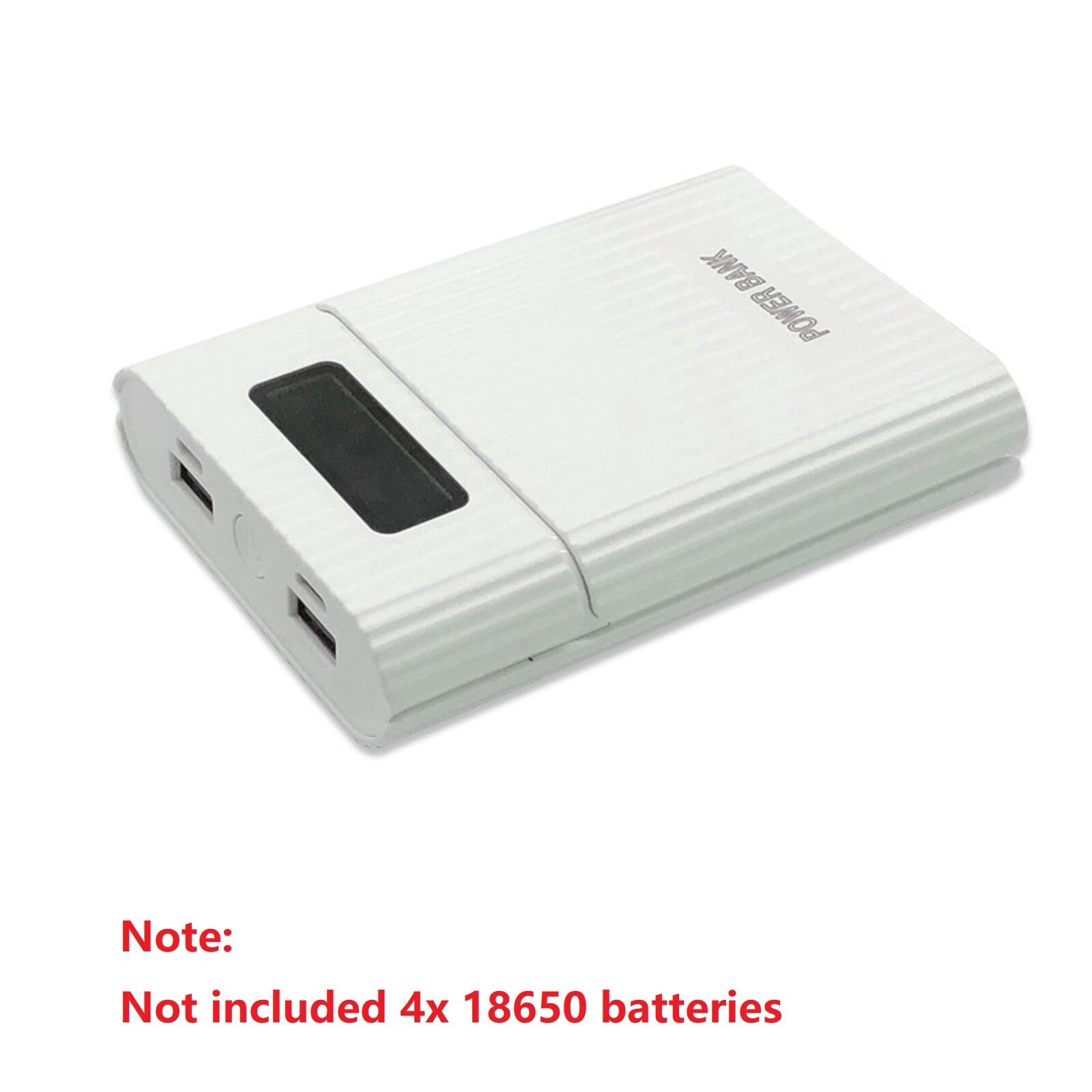 Power Bank Case Kit 4x18650 Battery Charger DIY Box 2x USB For Mobile Phone-image