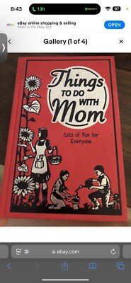 Things to Do With Mom: Lots of Fun for Everyone [Best at Everything] Hardcover