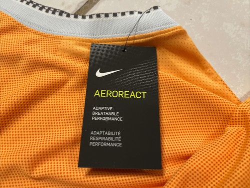 NWT NIKE AEROREACT NADAL Slim Fit Sleeveless Tennis Top BV1099-845 Men’s Large - Picture 9 of 12