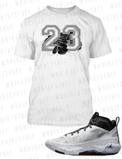 Graphic 23 Oreo Sneaker Tee Shirt To Match J37 Oreo Shoe Sport T Big Tall Small