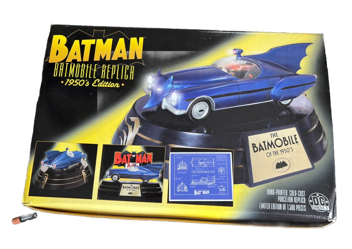 DC Direct Batman 1950's Batmobile Porcelain Replica Limited