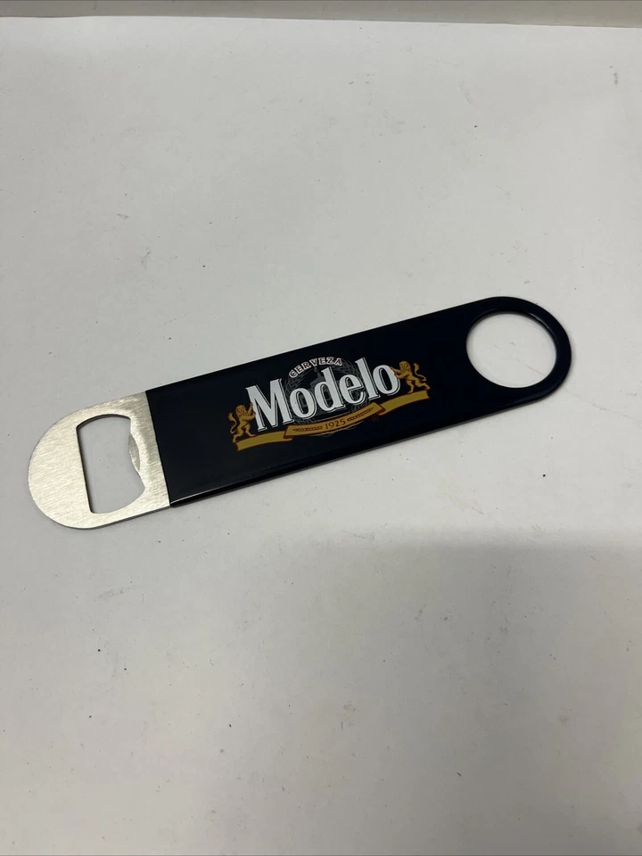 MODELO BEER STEEL BOTTLE OPENER BARTENDER SPEED BAR TOOL - Image 2 of 2