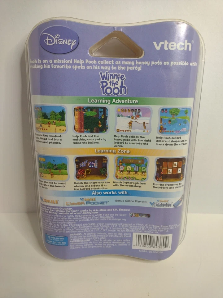 Sistema de Aprendizaje Activo V. Smile Motion Disney Winnie the Pooh The Honey Hunt Nuevo Foto 2 de 2