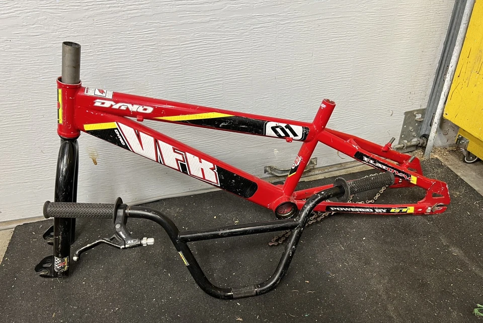 01 M/S Dyno VFR BMX conjunto de quadro plano oval OG 20”. Bom estado! - Imagem 4 de 4