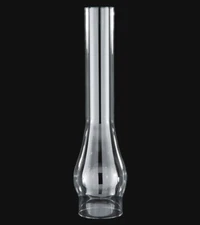 2 5/8" X 14" TALL CLEAR GLASS OIL LAMP CHIMNEY FITS RAYO CD BURNERS 57960JB
