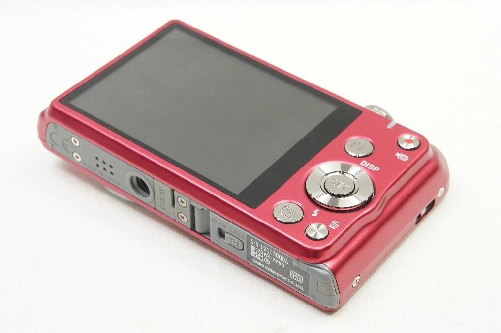 CASIO EXILIM （EX-Z880） CASIO EXILIM EX-Z880 16.1MP Compact Digital Camera Red w