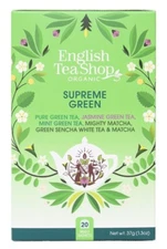 English Tea Shop SUPREME GREEN Mix of 5 flavors – 20 envelopes