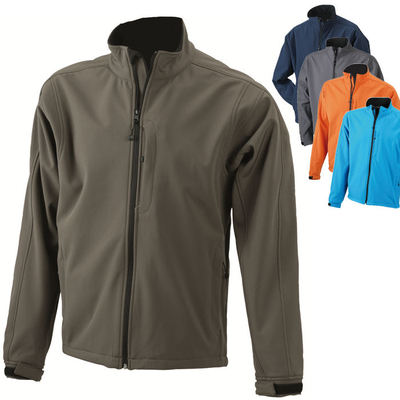 James & Nicholson Herren Softshell Jacke Outdoor Sweatshirt Shirt Mantel S - 5XL