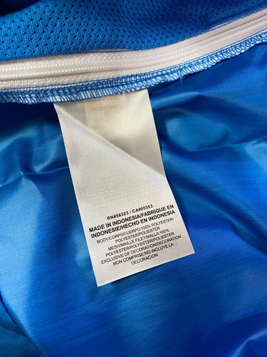Nike Los Angeles Chargers NFL Team Issue On Field 1/4 Zip Coach Jacket Mens XL - Picture 10 of 11