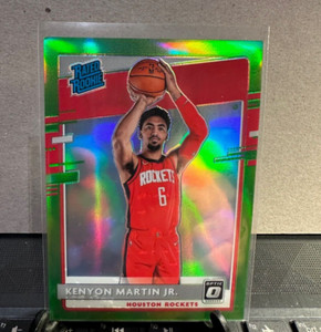 Kenyon Martin Jr. RC 2020-21 Panini Donruss Optic Green 79/149 #197