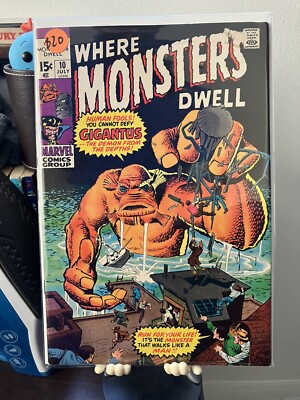 Where Monsters Dwell #10 (Marvel Comics July 1971)