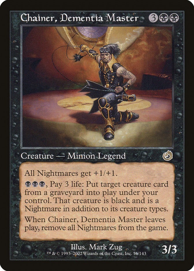Torment Chainer, Dementia Master MTG Magic the Gathering NM