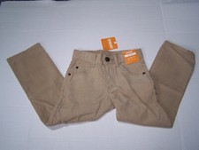 Gymboree Boys Pants Corduroy Adjustable Waist Straight Tan Size 5 NWT