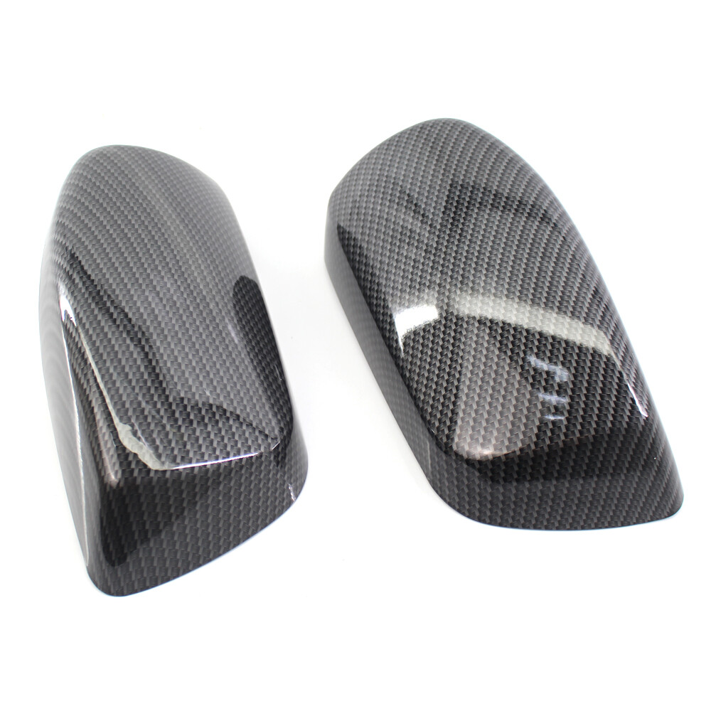 Side Mirror Cover Fits for BMW E60 2004-2007 Plastic Carbon Printed