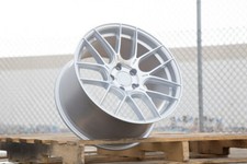 Aodhan Ahx 18x8.5 35 5x112 Silver Machined Golf Gti Passat A3 A4 A5 Cla250 C300