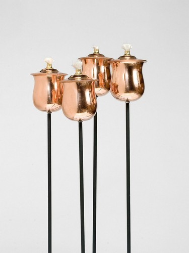Brussels Tulip, Brushed Copper (Giftbox set of 4) - Picture 2 of 3