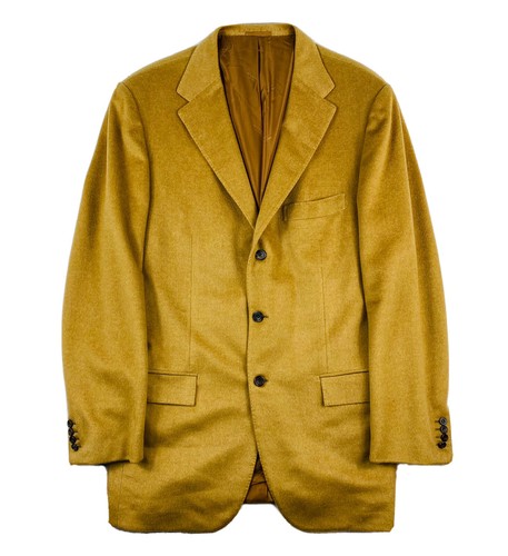 Kiton Napoli Cashmere Vicuna Brown Mens Blazer Size 48 Drop L7 Excellent Rare - 第 1/7 張圖片