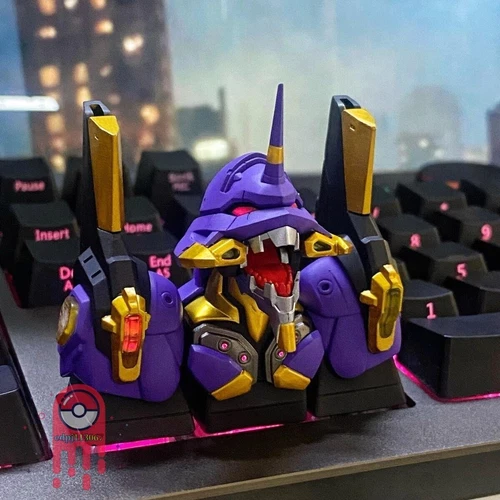 EVANGELION EVA-01 Mechanical Keyboard Mecha Keycap