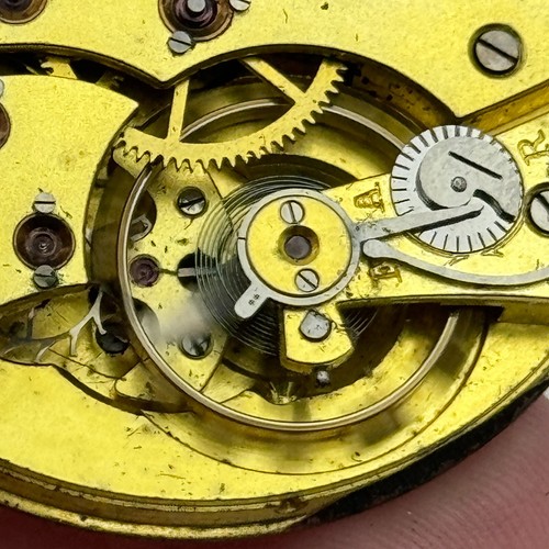 42.9mm High Grade Hendersons 17 Jewels Balance Ok Hunter Pocket Watch Movement - Picture 19 of 20