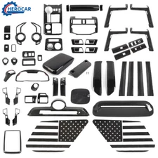 Carbon Fiber Inner Dash Panel Decor Cover Trim Bezel Kit for 4Runner 2010+ Acces