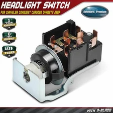Headlight Switch for Chrysler Conquest Cordoba Dynasty Jeep Cherokee Wrangler XJ