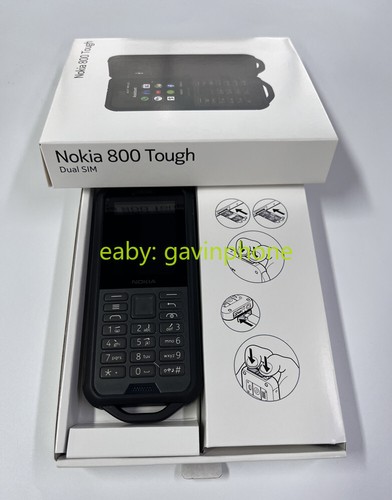 Nokia 800 Tough (4G) 4GB / 512MB RAM Rugged Phone Unlocked GSM - Picture 18 of 20