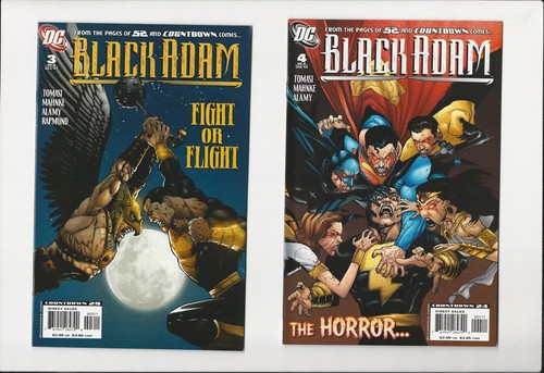 Black Adam Dark Age Complete Set 1 2 3 4 5 6 9.0 NM Movie Shazam Rock Dwayne - Picture 3 of 4