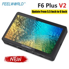 FEELWORLD F6 PLUS V2 6 Inch 3D LUT DSLR Camera Field Monitor IPS FHD 1920x1080