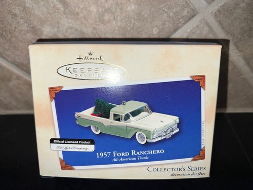 Hallmark Ornament 1957 Ford Ranchero All American Trucks Series #8 NEW