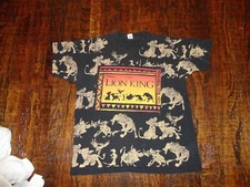 Vintage 90's The Lion King Walt Disney Movie Promo All Over Print T Shirt XL
