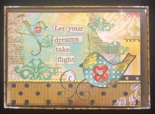 LET YOUR DREAMS TAKE FLIGHT - LANG PETITE NOTE CARD SET - ARTIST LISA KAUS, NEW! - 第 3/12 張圖片