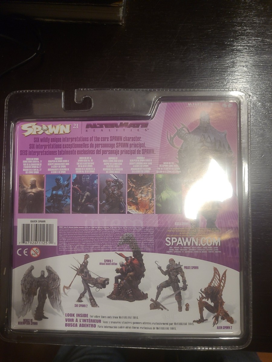 Spawn Alternate Realities Series 21 RAVEN SPAWN McFarlane