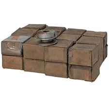 Lot of 24: Single Groove Die Cast Industrial Metal Pulleys, Approx 2"