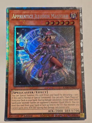 Lehrling Illusionsmagier Sammler Rare YUGIOH RA04 ENGLISCH 1. NM DR906