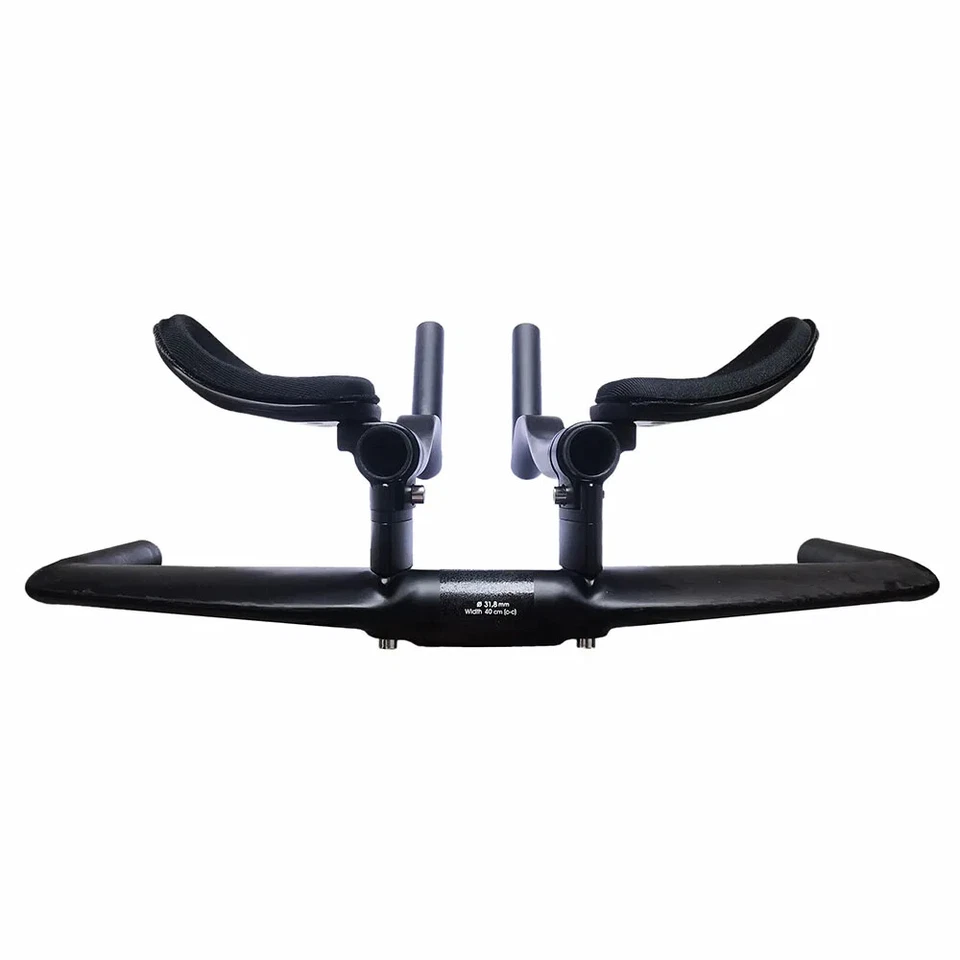 Guidão de bicicleta triatlo triatlo carbono completo TT UD fosco 400mm 420mm 440mm - Imagem 2 de 4