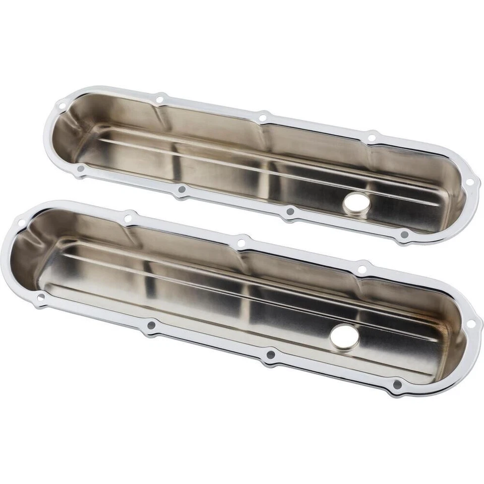 Cubiertas de válvula cromadas, se adapta a Cadillac 472-500 Foto 4 de 4
