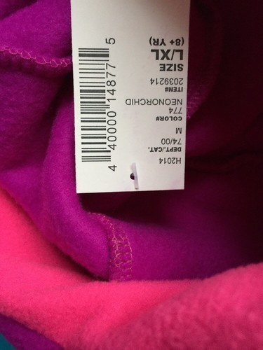 Neon Orchid Pink Child Beanie Hat S/M Polyester Outerwear The Childrens Place - Picture 5 of 10