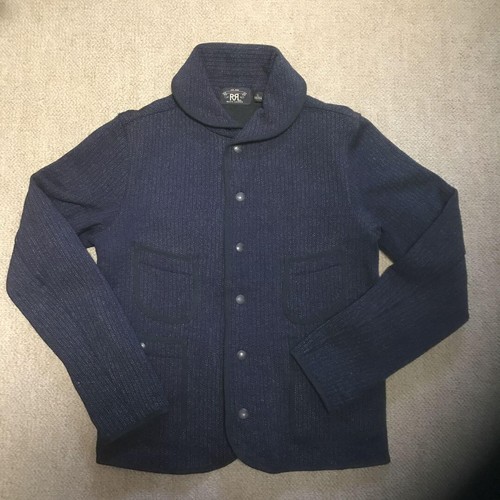 Used RRL Browns Beach Jacket Size S Dark Navy