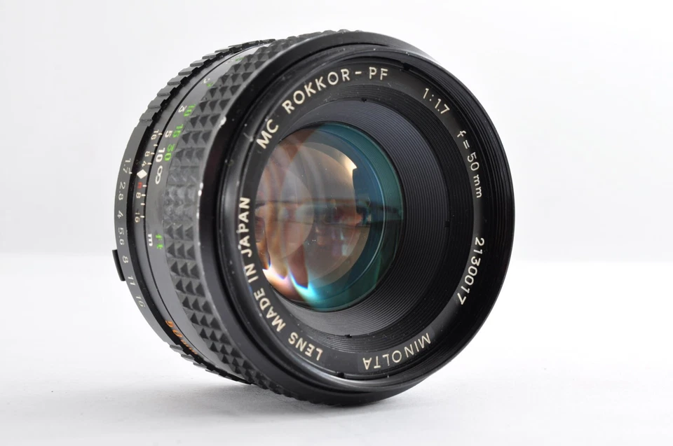 Minolta MC Rokkor-PF 50mm f/1.7 Prime Lens [Exc+5] (Ser.2130017) Japan / 1254D#2 - Image 4 of 4
