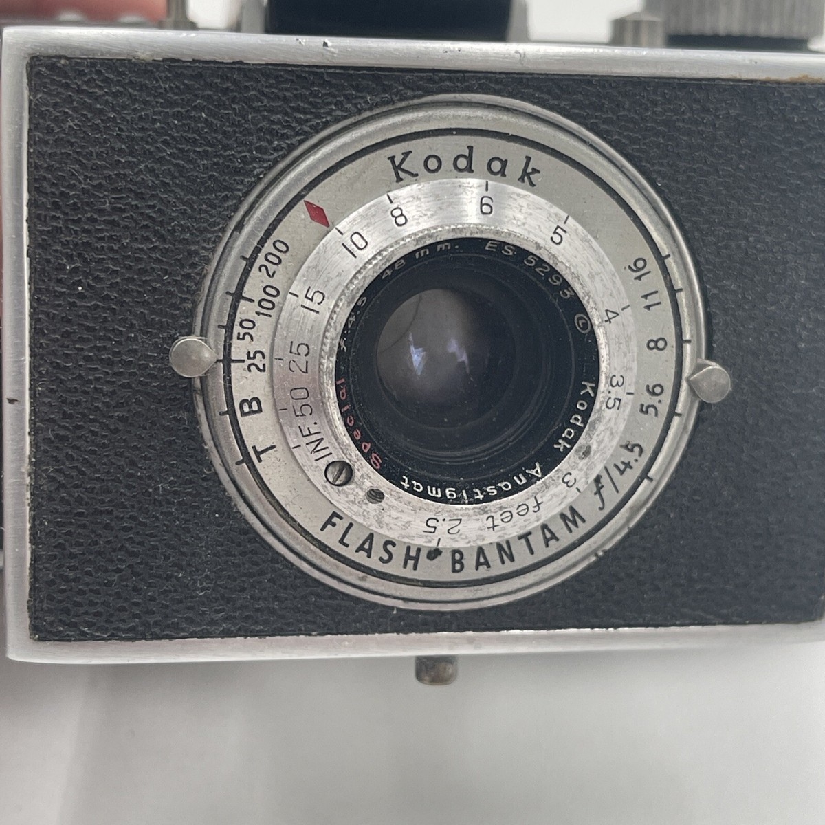 Vintage Kodak Flash Bantam 35mm 828 Film Camera f4.5 Parts/Repair
