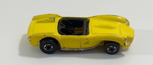 Hot Wheels Ferrari 250 Classic Convertible #7 1999 Yellow Made In Malaysia SEE D - Picture 4 of 8