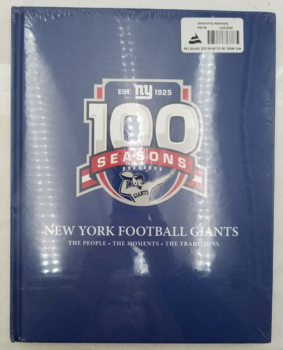 New York Giants 100 Seasons Coffee Table Book | eBay