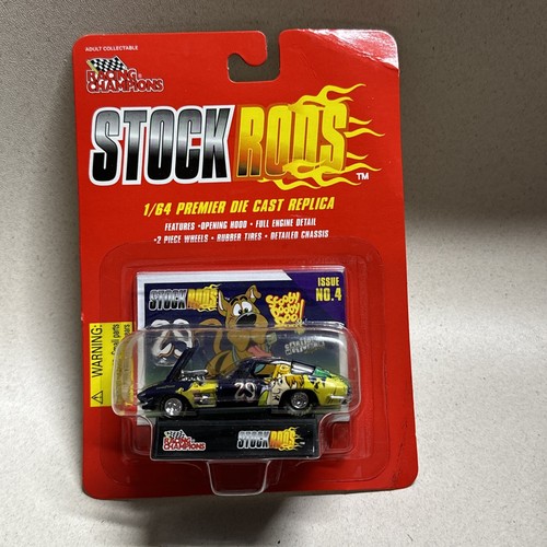Racing Champions 1/64 Stock Rods #4, Robert Pressley #29 Scooby-Doo '63 Corvette - Picture 2 of 7