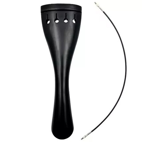 DIY Upright Double Bass Parts Neck Ebony Fingerboard Peg Tailpiece Bridge String - Picture 5 of 10