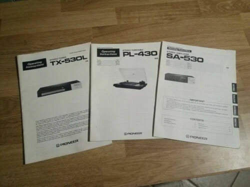 Manuels et guides pour équipement audio et vidéo Pioneer