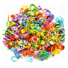 300x Knitting Stitch Crochet Marker Needle Clip for Sewing Quilting Weaving B547