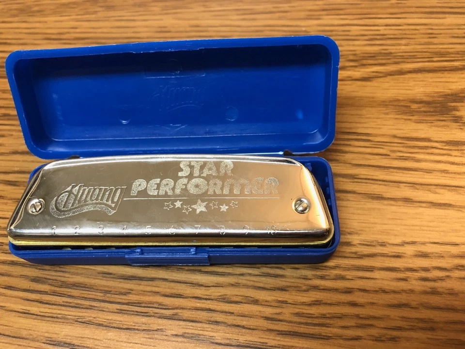 HARMONICA Huang STAR PERFORMER HARP KEY OF F TENOR LOW F NEW UNUSED HOHNER - Image 4 of 4